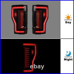 Black Smoke for 2017-2019 Ford Super Duty Tail Lights Sequential Turn Signal LED