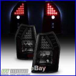 Black Smoked 2005-2008 Dodge Magnum LED Tail Lights Brake Lamps 05-08 Left+Right