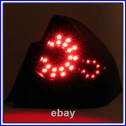 Black Smoked 2006-2013 Chevy Impala LED Tail Lights Brake Lamps Left+Right 06-13
