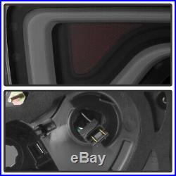 Black Smoked 2014-2019 Chevy Impala LED Light Tail Lights Brake Lamps Left+Right