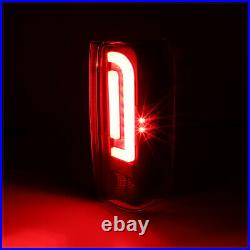 Black/Smoked TRON LED BAR Neon Tube Tail Light Lamp for 90-97 F150/F250/Bronco