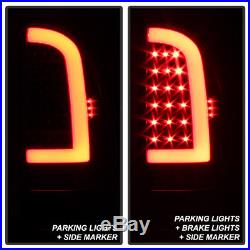 Blk Light Bar Design 2005-2015 Toyota Tacoma LED Tail Lights Brake Lamps 05-15