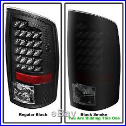 Blk Smoked 2002-2006 Dodge Ram LED Tail Brake Lights Lamp Left+Right Aftermarket