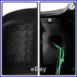 Blk Smoked 2007-2014 Chevy Suburban Tahoe Yukon LED Tail Lights Lamps Left+Right