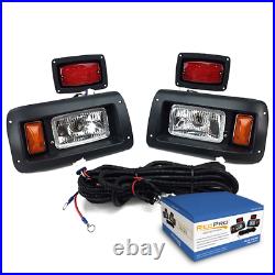 CLUB CAR DS GOLF CART HALOGEN LIGHT KIT withLED TAIL LIGHT 1982-UP