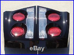 CUSTOM! 06-10 Charger Smoked Tail Lights Black OEM Tinted non led painted
