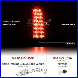 Chevrolet K1500 K2500 K3500 PickUp Silverado Red Tail Light 3RD Headlight LED