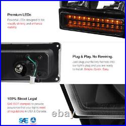 Chevrolet Silverado Crew Extended Smoke LED Tail Light Cargo Headlight CK Series