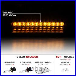 Chevrolet Silverado Crew Extended Smoke LED Tail Light Cargo Headlight CK Series