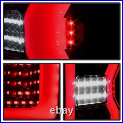 Chevy 14-18 Silverado 1500 15-19 2500HD 3500HD Black Smoke LED Tail Brake Lights