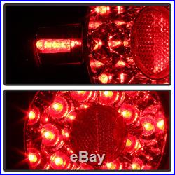 Chevy TrailBlazer 02-09 Black LED Tail Light Signal Brake Lamp Pair LH+RH SET