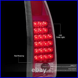 Chrome Headlight+amber Corner+bumper+red Led Tail Light For 94-02 Chevy C10 C/k