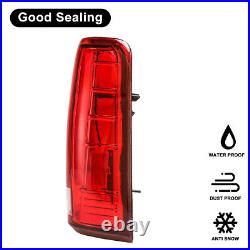 Chrome LED Tail Lights For 1999-2006 Chevy Silverado/GMC Sierra 1500 2500 3500