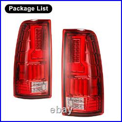 Chrome LED Tail Lights For 1999-2006 Chevy Silverado/GMC Sierra 1500 2500 3500