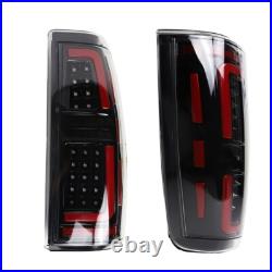 Clear LED Brake Tail Lights For 99-02 Chevy Silverado 1500 2500/99-03 GMC Sierra