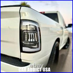 Clear LED Tail Lights for Dodge Ram 1500 2500 3500 2009-2018 Rear Lights 1 Pair