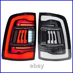 Clear LED Tail Lights for Dodge Ram 1500 2500 3500 2009-2018 Rear Lights 1 Pair