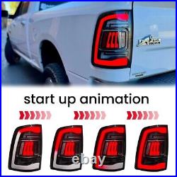 Clear LED Tail Lights for Dodge Ram 1500 2500 3500 2009-2018 Rear Lights 1 Pair