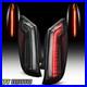 Clear Lens Black Housing LED Tail Lights for 2013-2017 Cadillac XTS Left+Right
