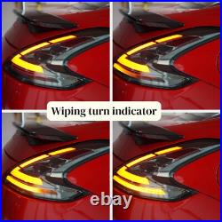 Clear Lens Full LED Tail Lights for 2009-20 Nissan 370z
