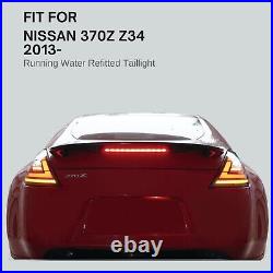 Clear Lens Full LED Tail Lights for 2009-20 Nissan 370z Clear Lens Full LED Tail Lights for 2009-20 Nissan 370z