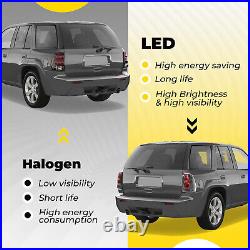 Clear Lens LED Turn Tail Lights For Chevrolet Trailblazer 2002-2009 #GM2801150