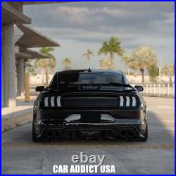 Clear Lens RGB LED Tail Lights For 2015-2023 Ford Mustang S550 Rear Light 1 Pair