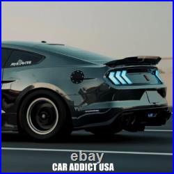 Clear Lens RGB LED Tail Lights For 2015-2023 Ford Mustang S550 Rear Light 1 Pair