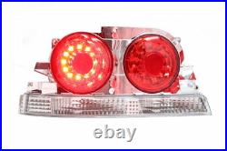 Clear Red LED Tail Lights for 95-98 Nissan Skyline R33 GTR GTST RB26 taillights