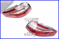 Clear / Red Led Taillights Tail Lights For 99-04 Porsche Carrera 911 996