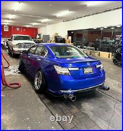 Clear Vland LED Tail Lights 4 Pieces For 08-12 Honda Accord Sedan