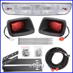 Club Car EZGO TXT Golf Cart Halogen Headlight Bar Light LED Taillights 1994 & Up