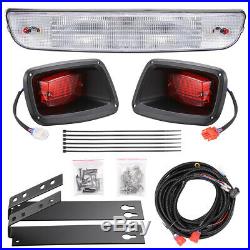 Club Car EZGO TXT Halogen Headlight LED Tail Light Kit 1994 & Up Golf Cart Light