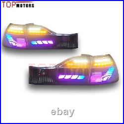 Colorful LED Brake Taillight Sequential Truck Turn Signal Lamp for accord 98-00