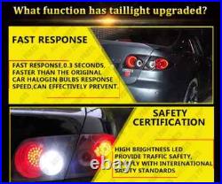 Compatible with Mazda 6 2003-2008 Dark LED Tail Lights Brake Trunk Light