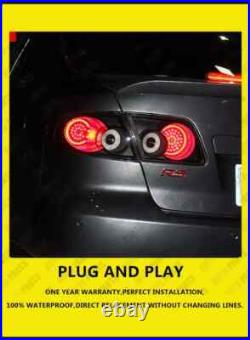 Compatible with Mazda 6 2003-2008 Dark LED Tail Lights Brake Trunk Light