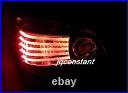 Crystal LED Tail Lights CHROME for BMW E60 2004-2007 5-Series PREFACELIFT