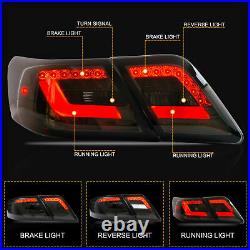 Customized SMOKED LED Taillights Assembly fit for 2007-2011 Toyota Camry