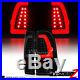 DARKEST Black Smoke 1997-2003 F150 F250 Superduty NEON TUBE LED Tail Lights