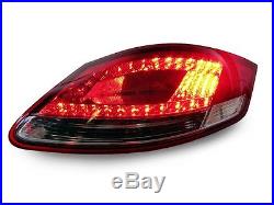 DEPO 2005-08 Porsche Boxster & Cayman 987 LED Red/Clear Rear Tail Lights Set New
