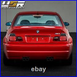 DEPO M3 Red/Smoke LED Rear 4PCS Tail Lights For 2000-2003 BMW E46 2 Door Coupe