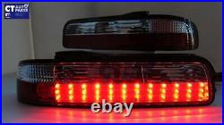 DMAX Clear Red LED Tail Lights for Nissan Silvia S13 CA18DET SR20DET LED