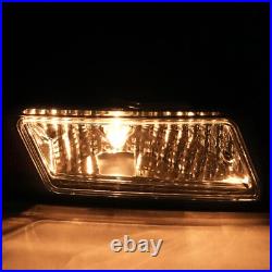 DOT For 2005-2009 Ford Mustang Smoked LED Tube Signal Tail Lights Brake Lamps