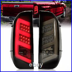 DRL LED Tail Lights Rear Brake Lamps For Toyota Tundra 2014 2015 2016 2017-2021