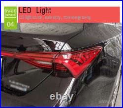Dark LED Tail Lights For Toyota Avalon 2019-2020 Sequential Signal Replace OEM
