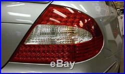 Depo 03-09 Mercedes W209 Clk Amg Red/clear Led Tail Lights 320/350/430/55/63