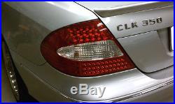Depo 03-09 Mercedes W209 Clk Amg Red/clear Led Tail Lights 320/350/430/55/63