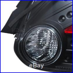 Depo LED Tail Stop Lights Black For 2004-2008 Nissan Maxima