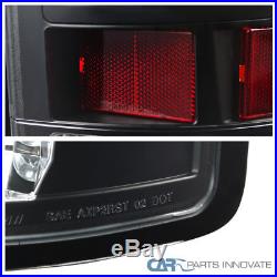 Dodge 02-05 Ram 1500 2500 3500 Pickup Black Headlights+LED Tail Brake Lamps Pair