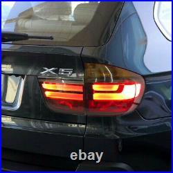 E70 Facelift Tail Light Set for BMW X5 X5M 2007-2013 Smoked LED